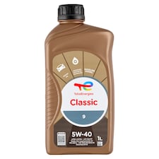 TotalEnergies Classic 9 syntetický technologický olej pro benzínové a dieslové motory 5W-40 1l