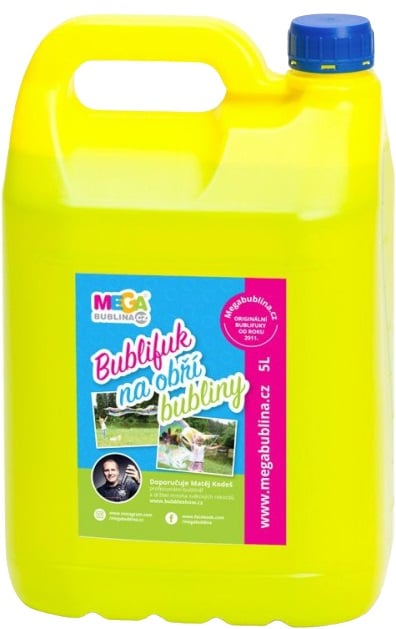 Megabublina Bublifuková směs na obří bubliny