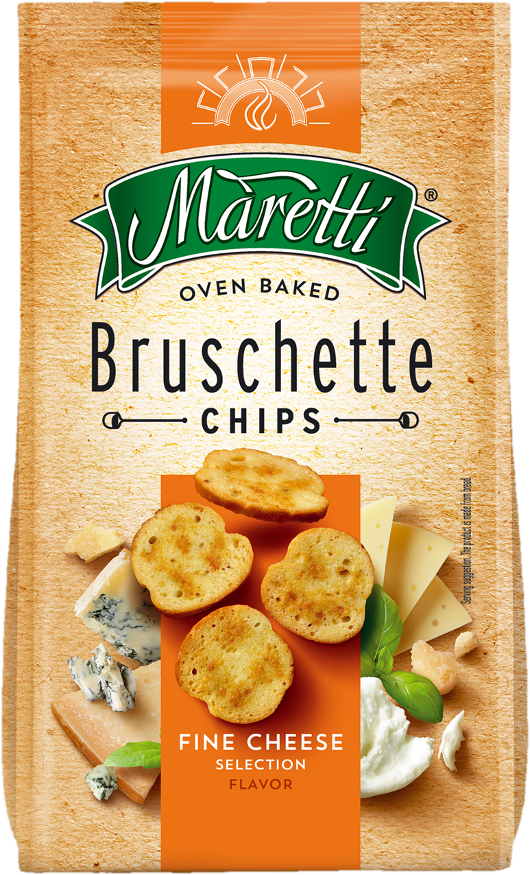 Maretti Bruschette s příchutí čtyř sýrů