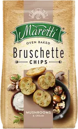Maretti Bruschette s příchutí houby a krém