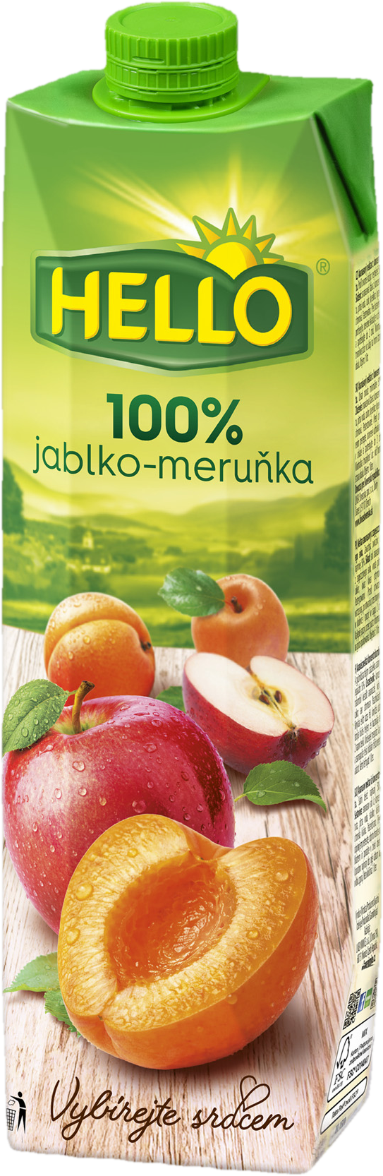 Hello Jablko–meruňka 100%