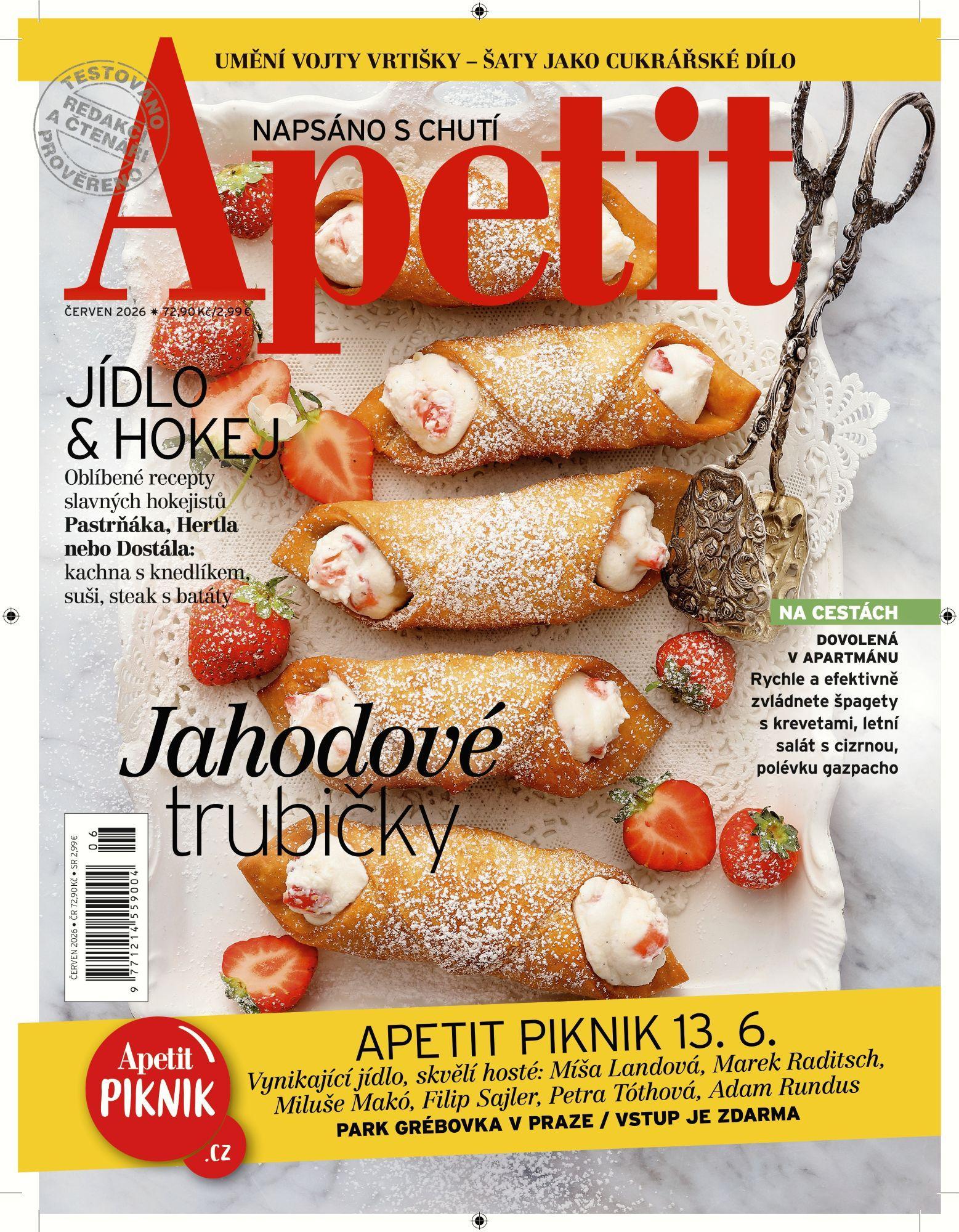 Apetit č. 6/26 + extra časopis Marianne Bydlení nebo Venkov a Styl