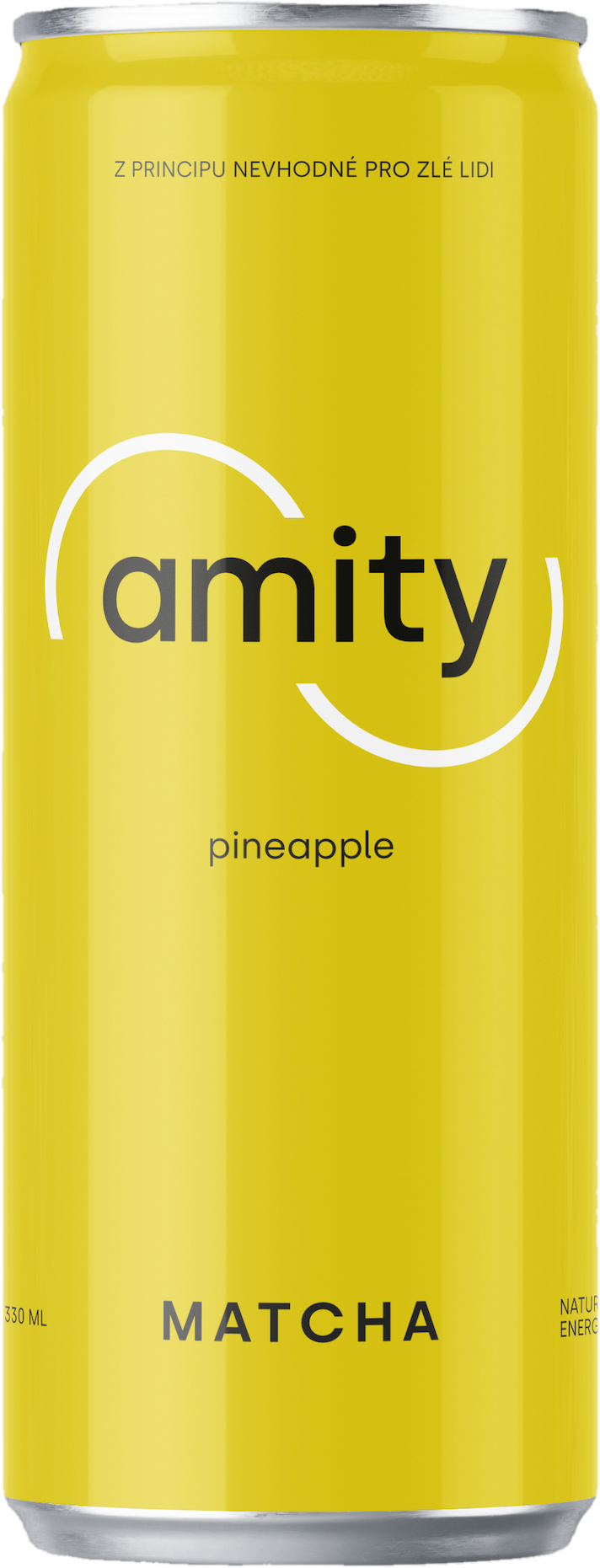 Amity Matcha limonáda s ananasem – plech