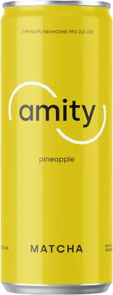 Amity Matcha limonáda s ananasem – plech