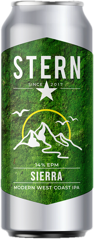 Stern Sierra IPA 14° plech