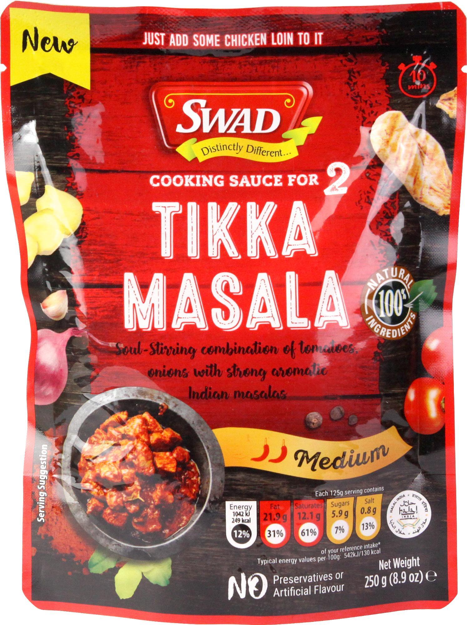 Swad Tikka masala hotová omáčka