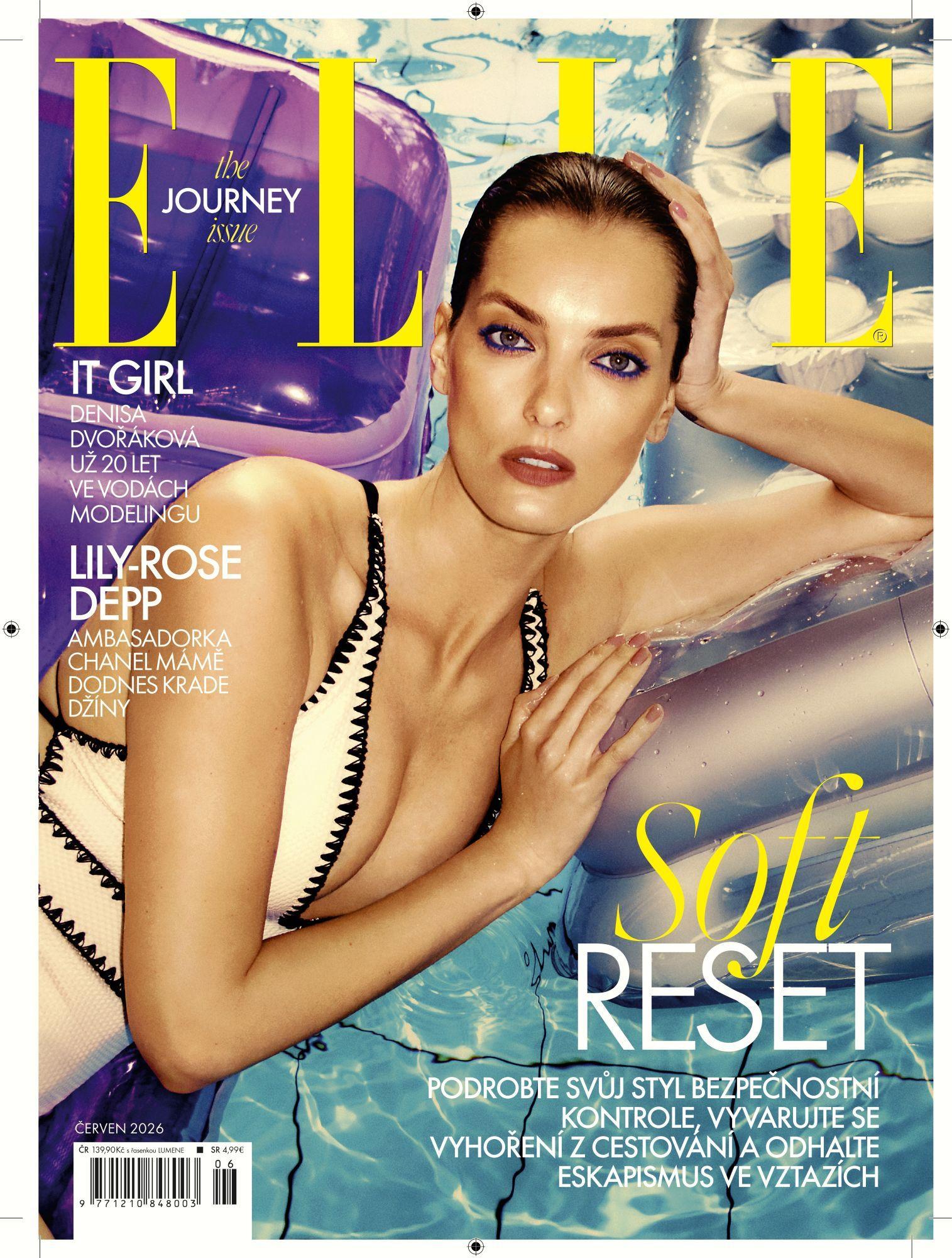 ELLE č. 6/26 + dárek řasenka LUMENE
