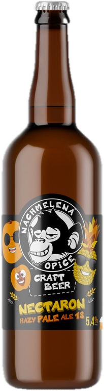 Nachmelená opice Nectaron hazy pale ale 13° láhev