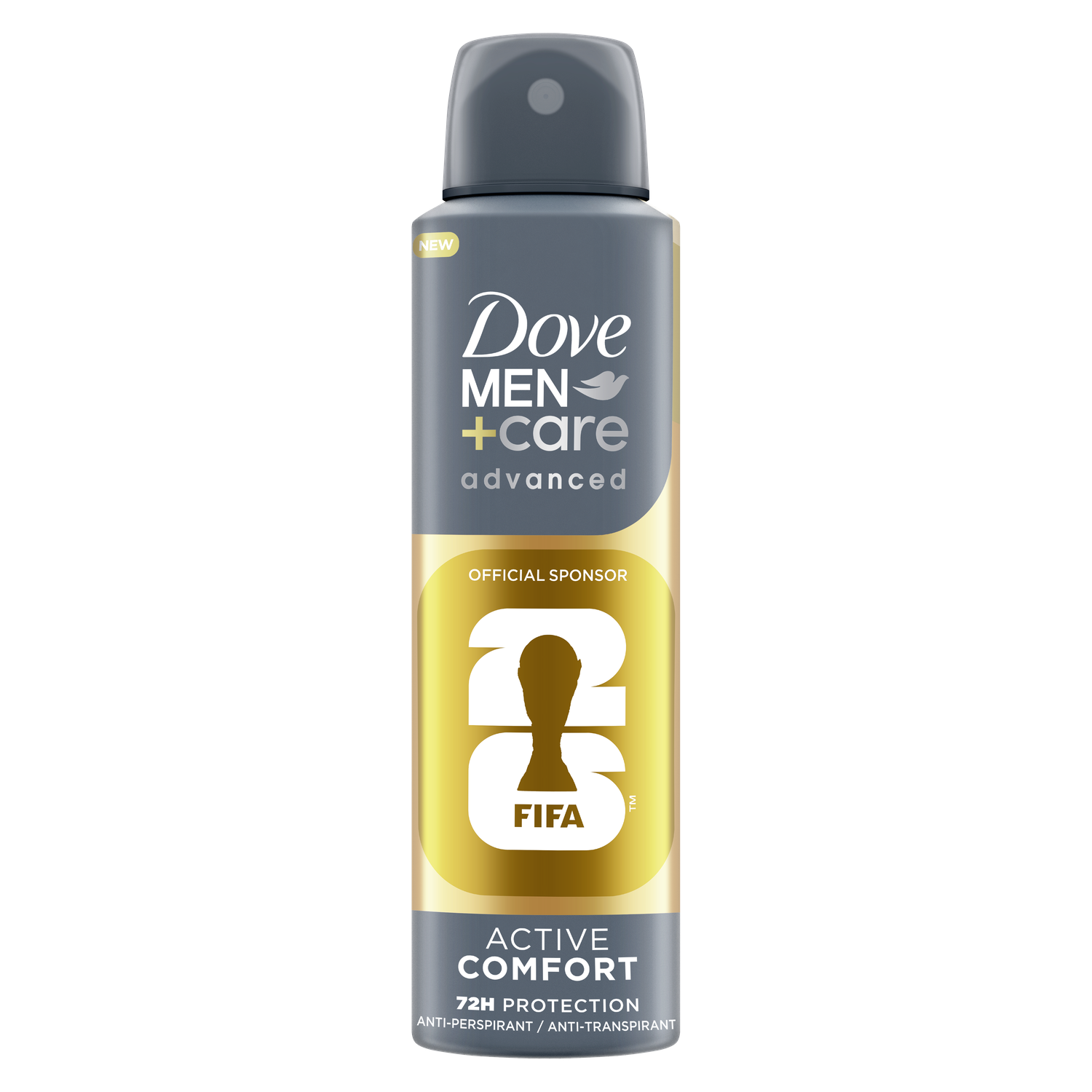Dove Men+Care Advanced AP active comfort FIFA deodorant sprej