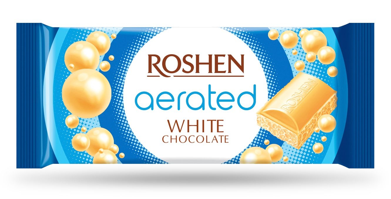 Roshen Bublinková bílá čokoláda 80g