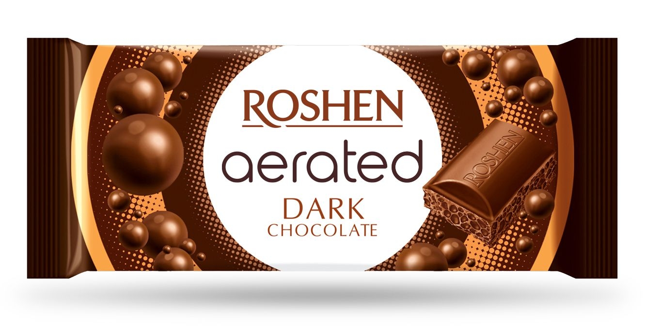 Roshen Bublinková hořká čokoláda 80g