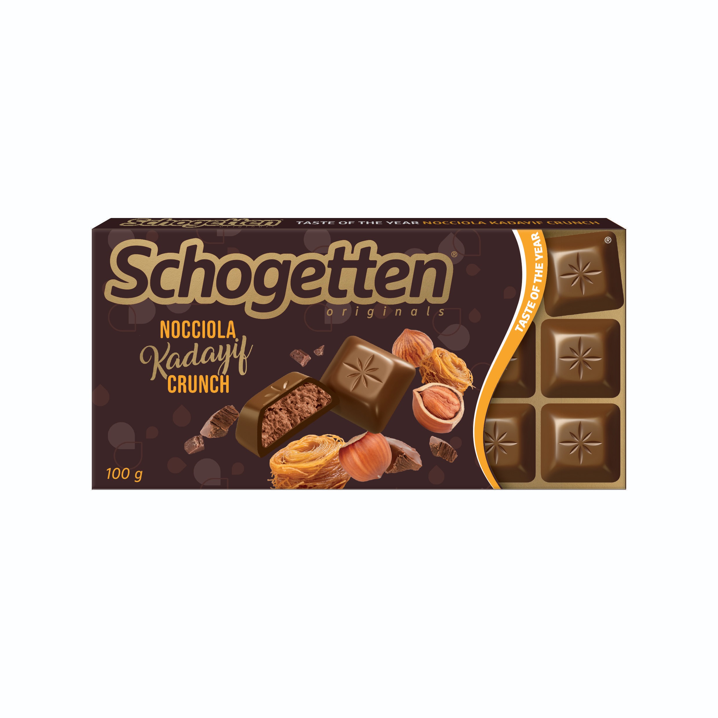 Schogetten Nocciola Kadaif Crunch 100g