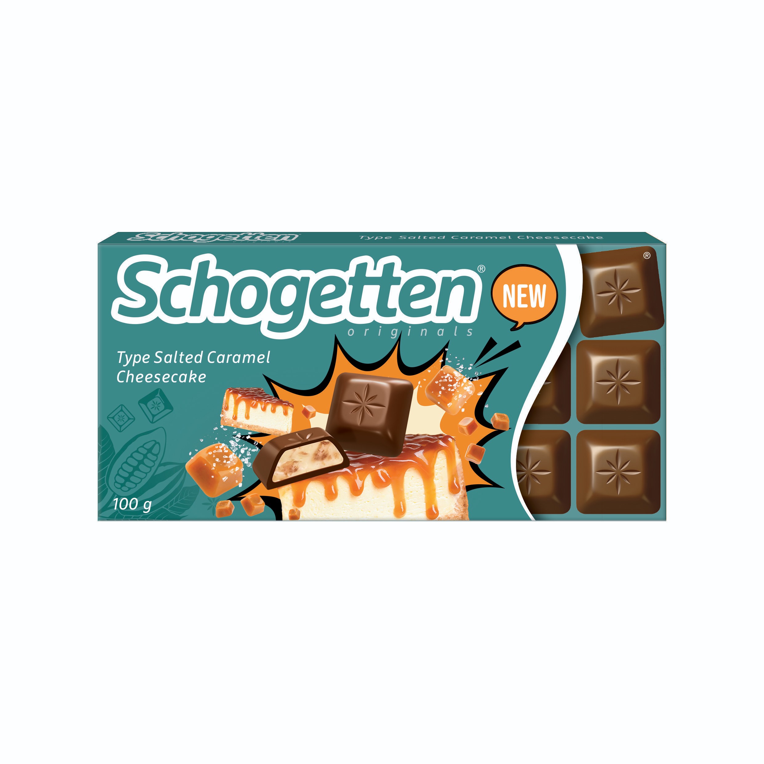 Schogetten Salted Caramel Cheesecake 100g