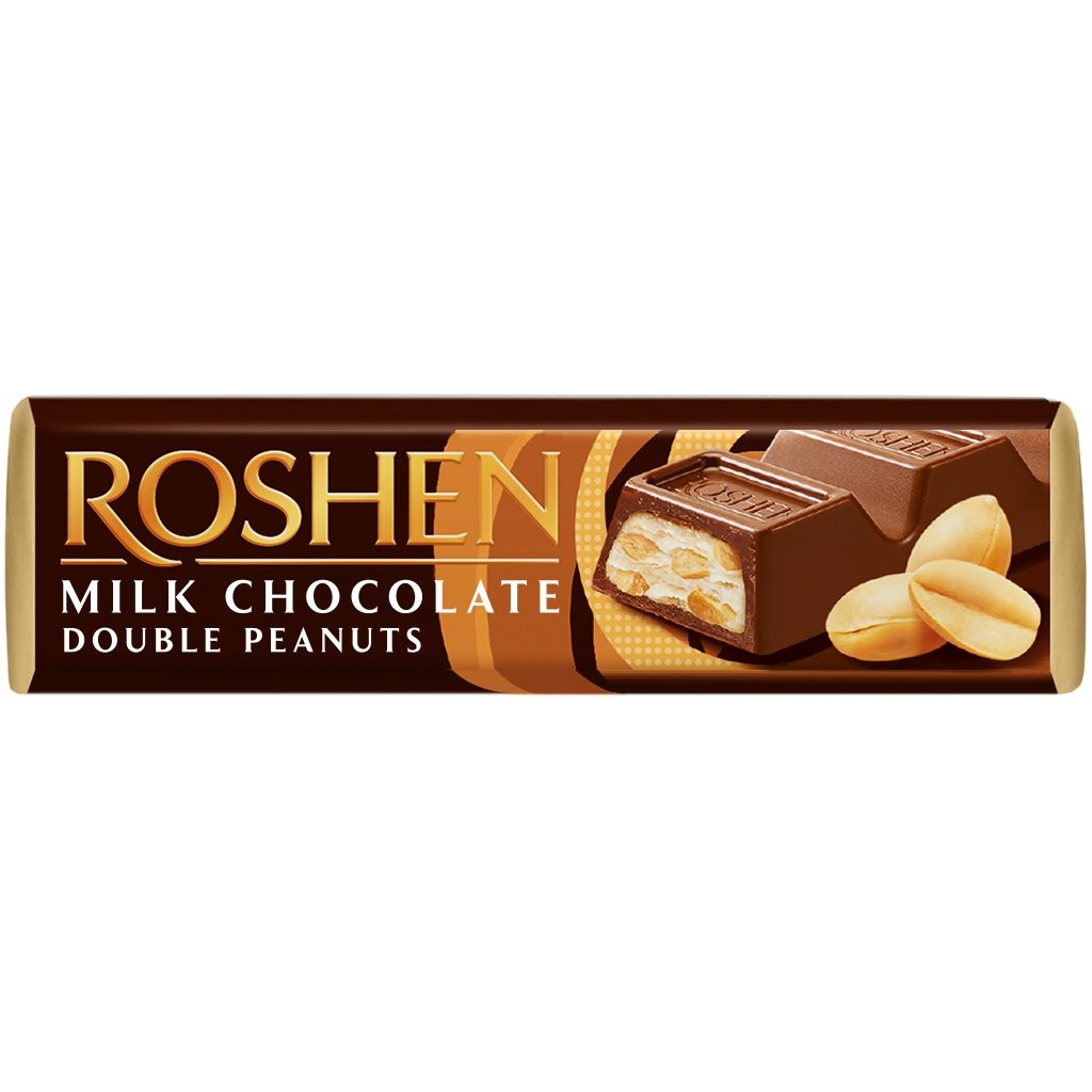 Roshen Tyčinka s arašídy a arašídovou náplní 39g