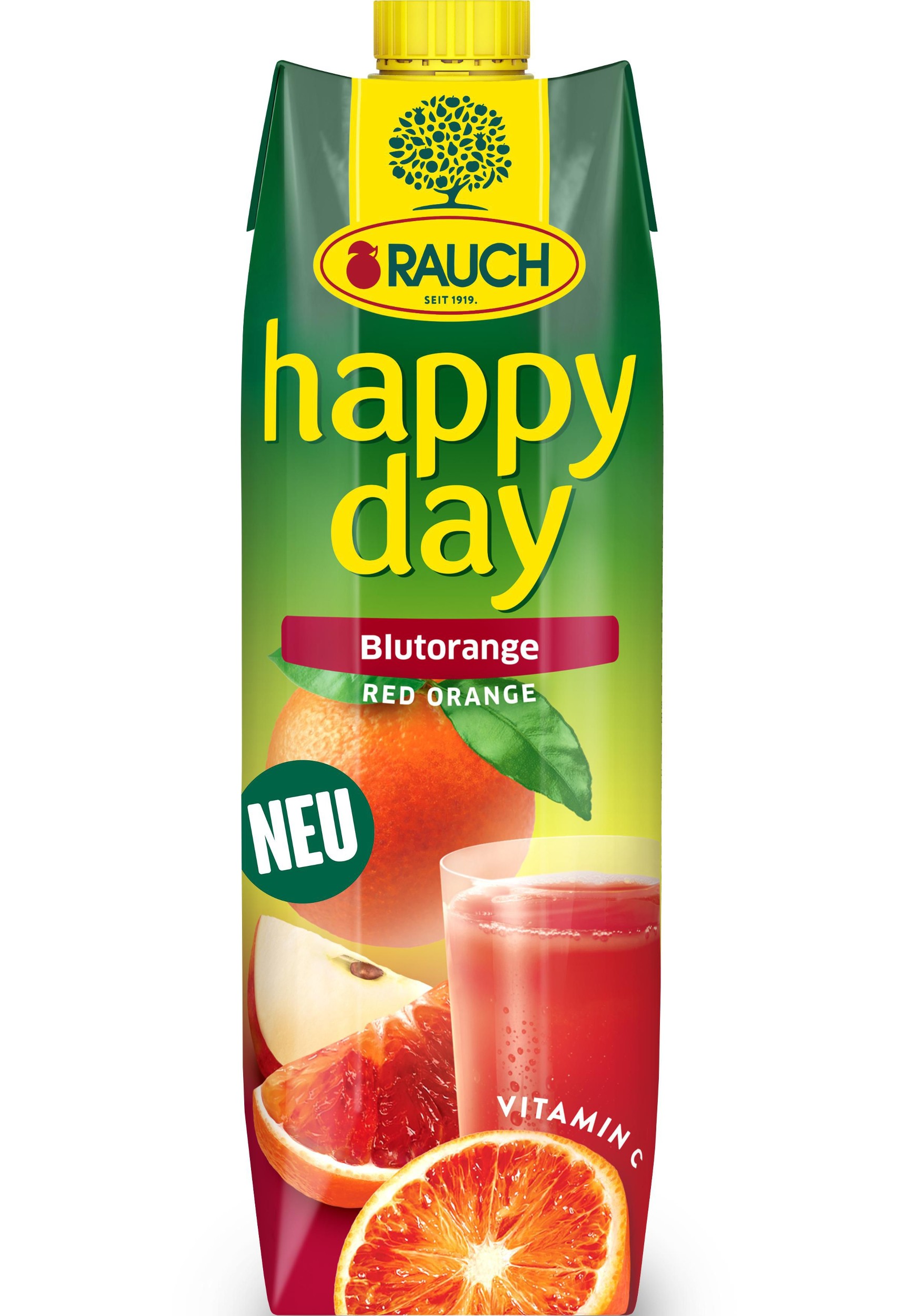 Rauch Happy Day Červený Pomeranč 1l