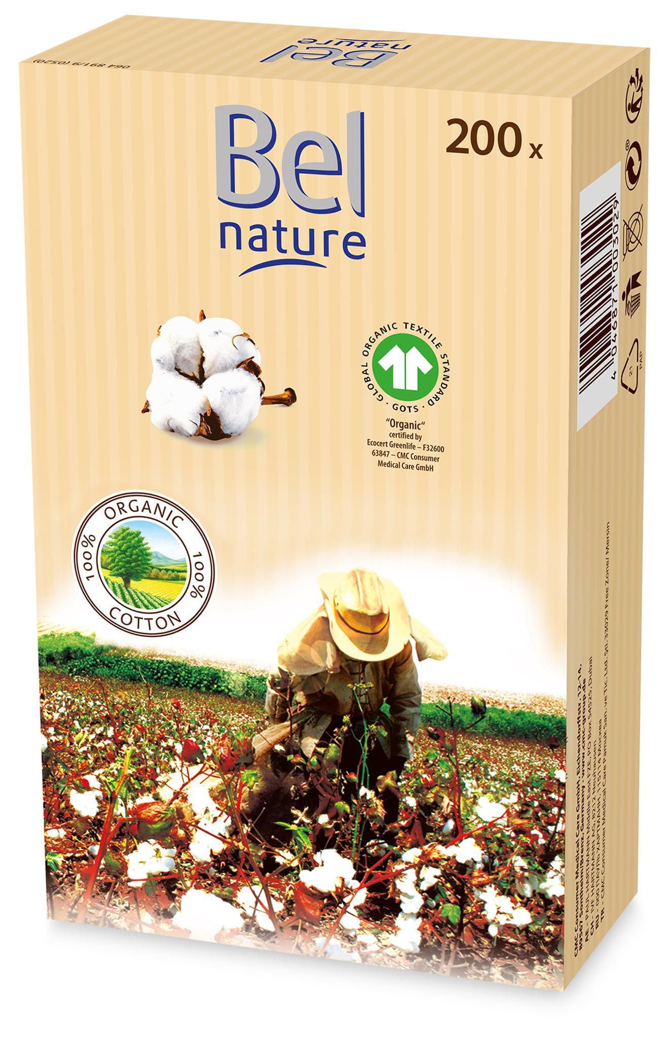 Bel nature BIO vatové tyčinky 200ks
