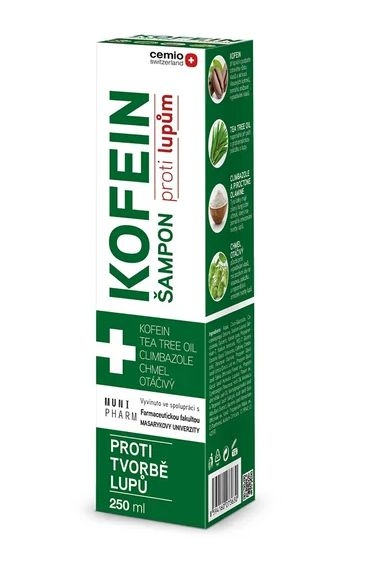 Cemio Kofein šampon proti lupům 250 ml