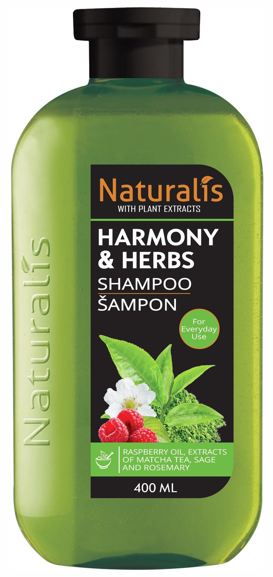 Naturalis šampon Harmony & Herbs 400ml