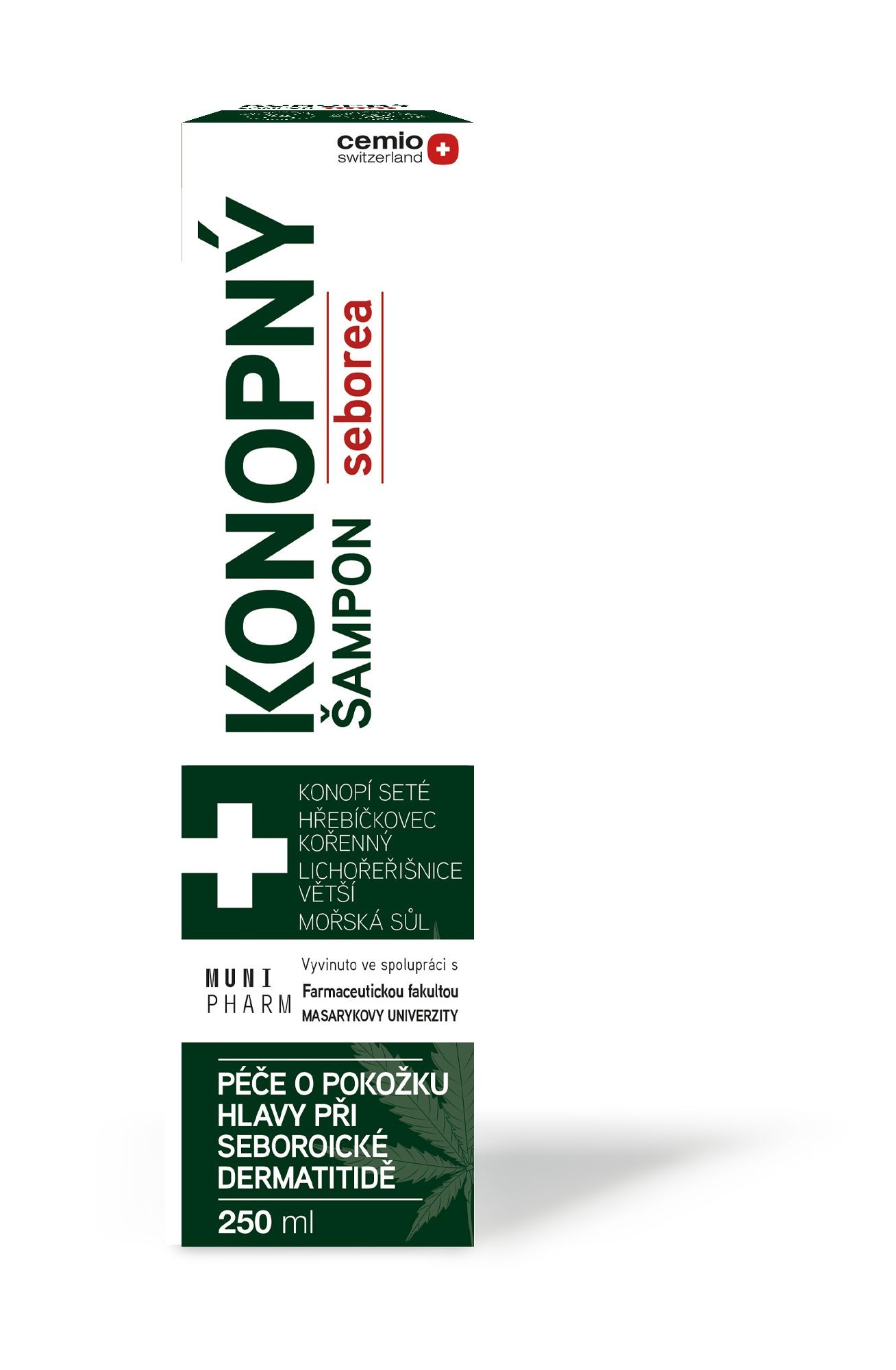 Cemio Konopný šampon seborea 250ml