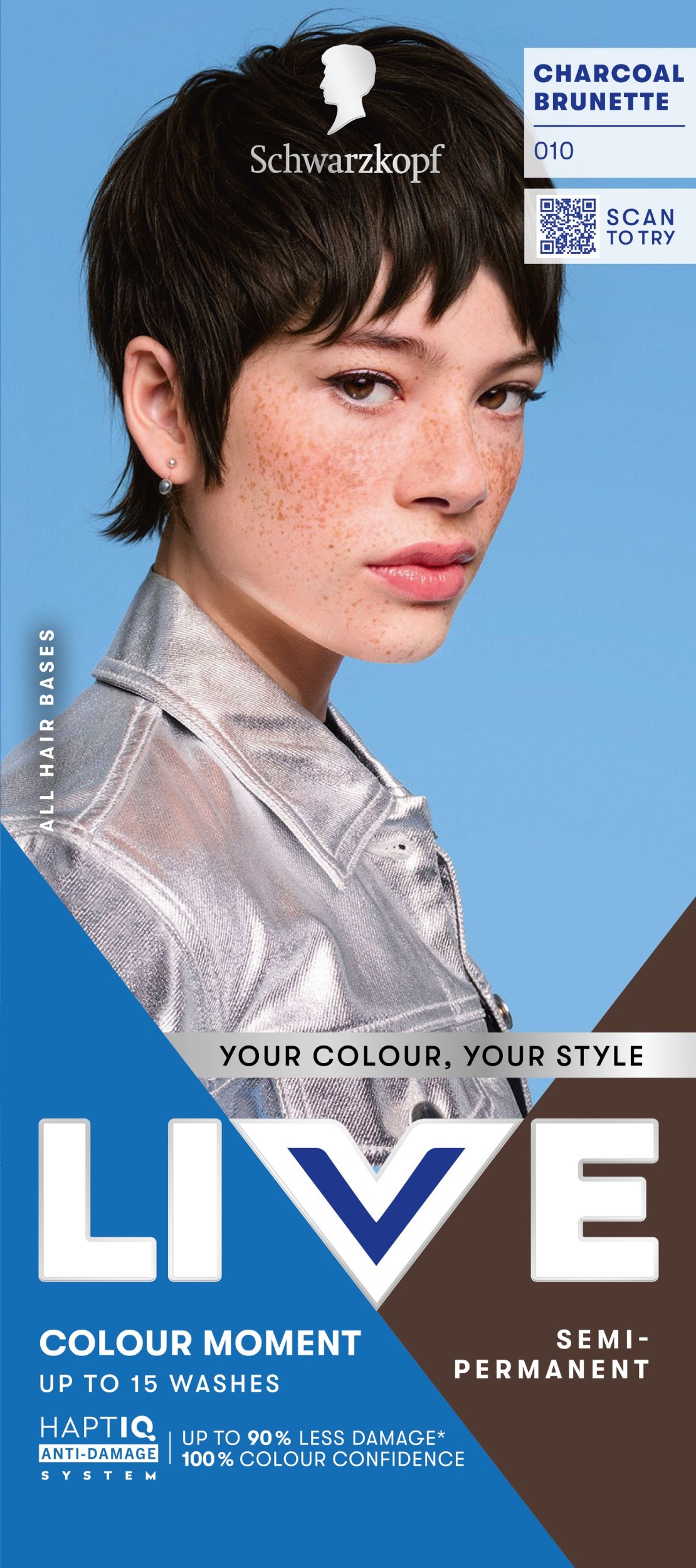 LIVE Colour Moment 010 Uhlově hnědá 50 ml