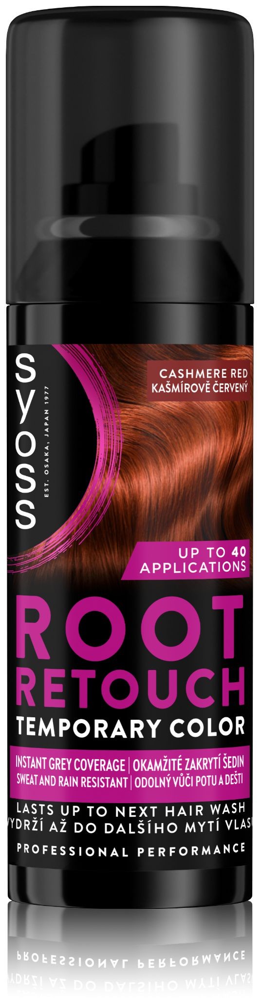 Syoss Root Retoucher kašmírově červený
