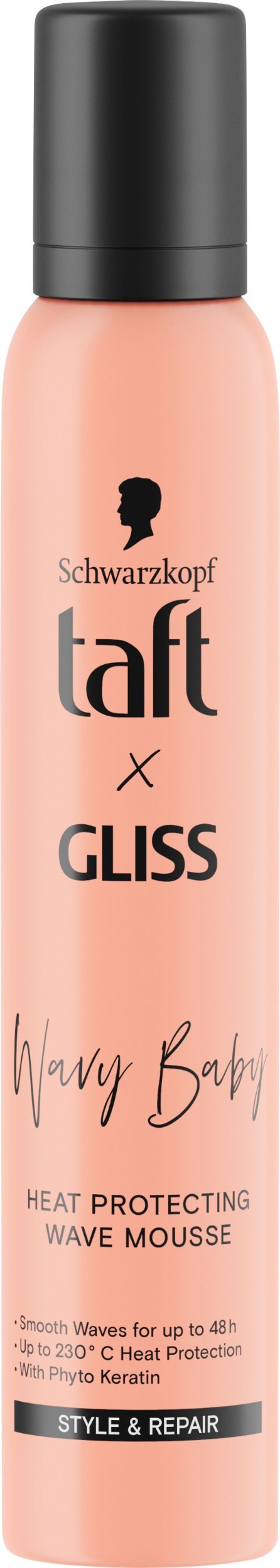 Taft x Gliss Wavy Baby 200ml