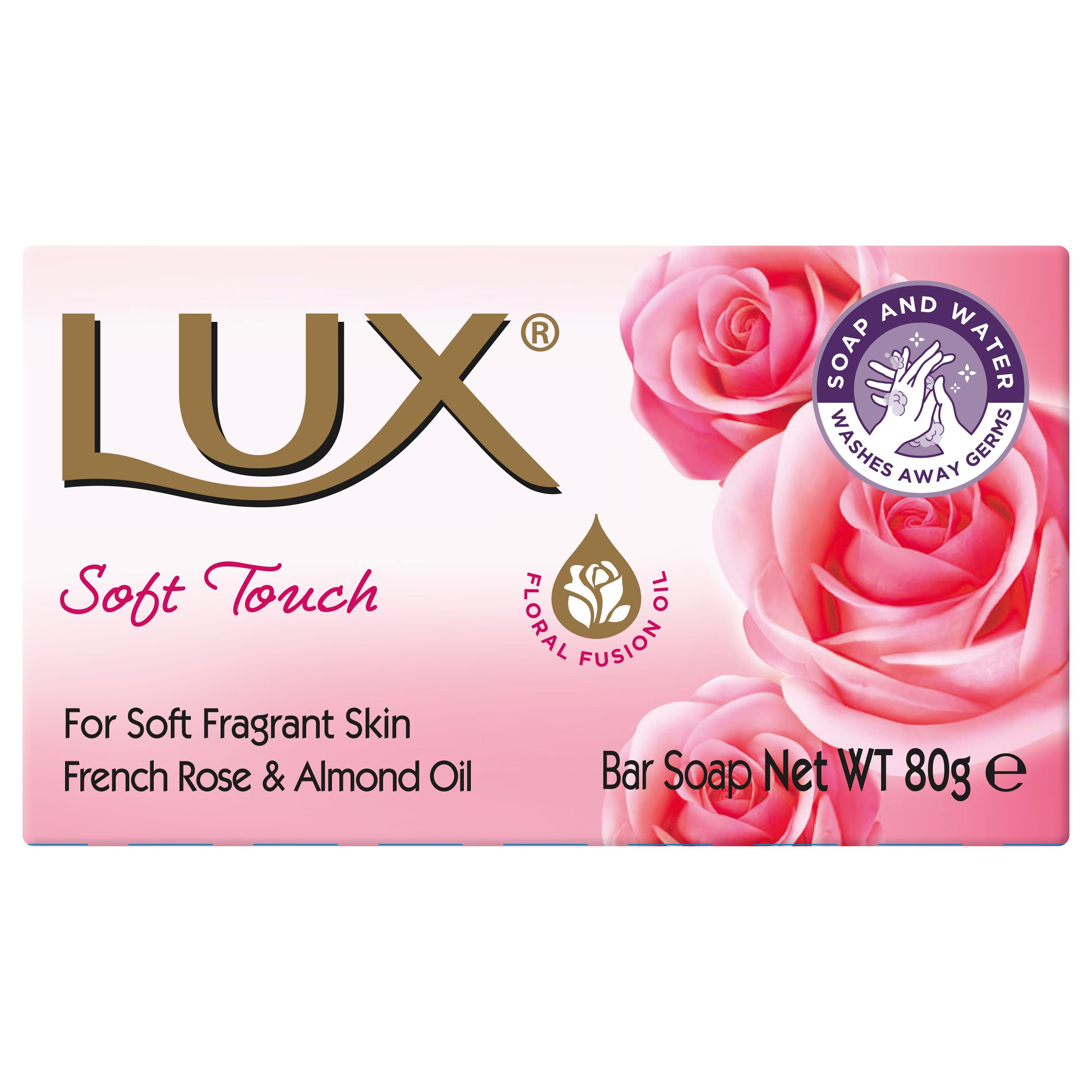 Lux růžové mýdlo Soft Touch 80 g