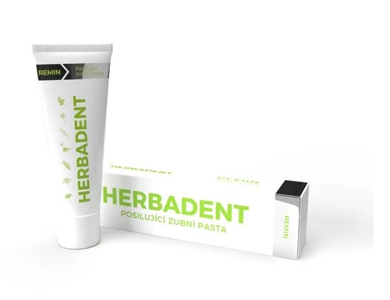 Herbadent posilující zubní pasta Remin 75 g
