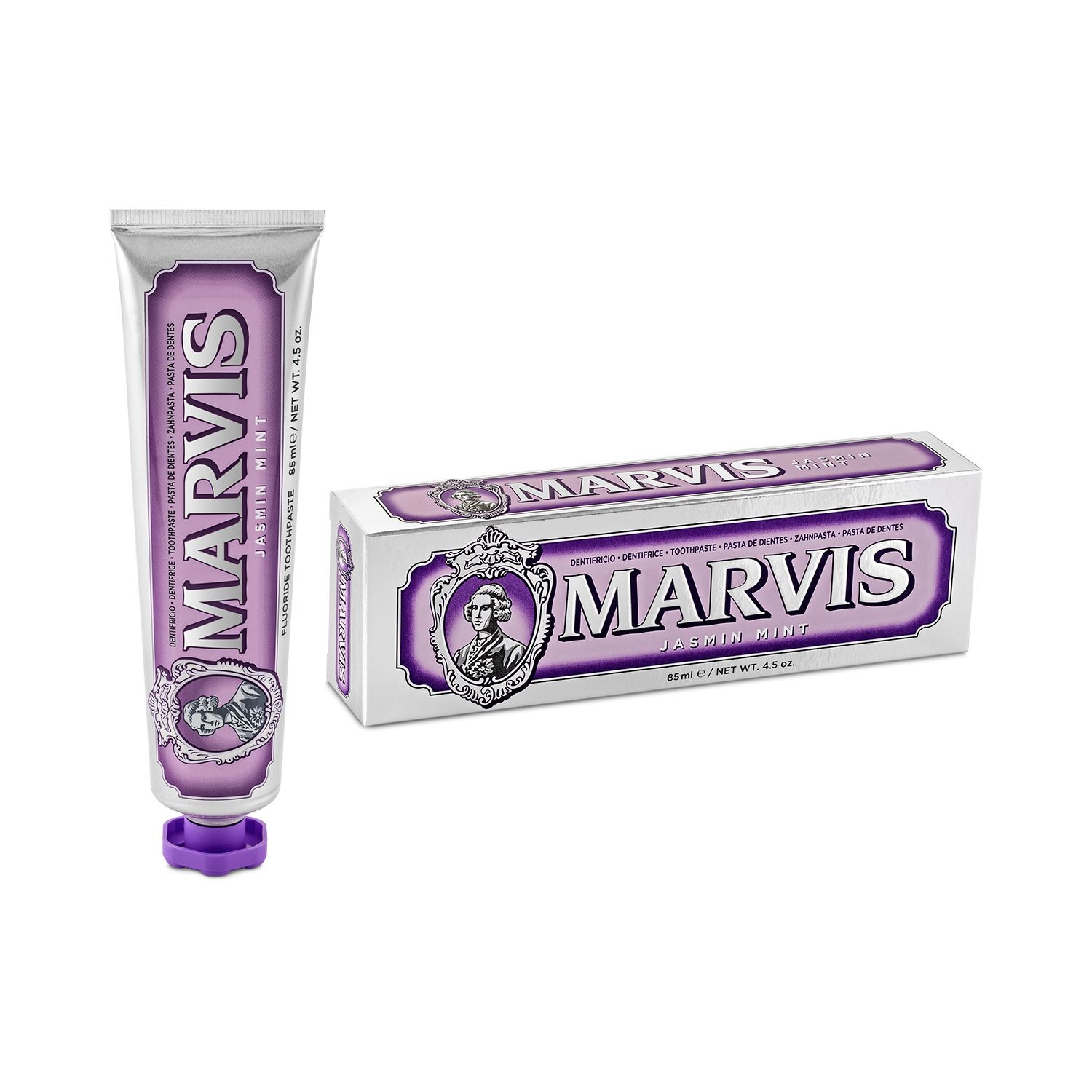 Marvis P Jasmin Mint zubní pasta s xylitole, 85 ml