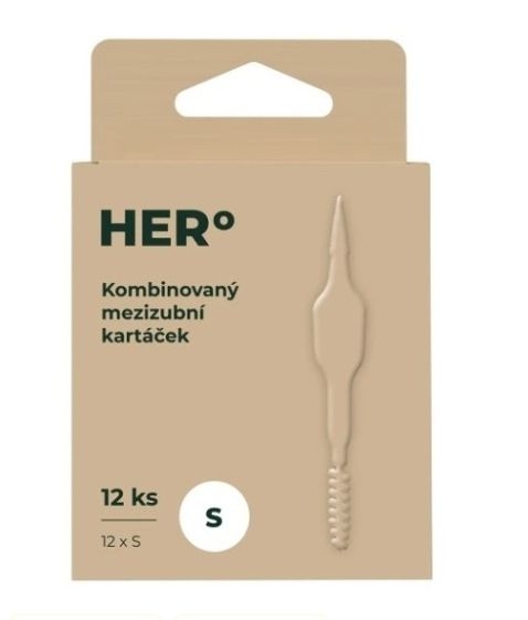 Herbadent HERo Mezizubní kartáčky S 0,7 až 0,8 mm 12 ks