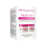 Dermacol Duopack Natural mandlový denní a noční krém 50 ml + 50 ml