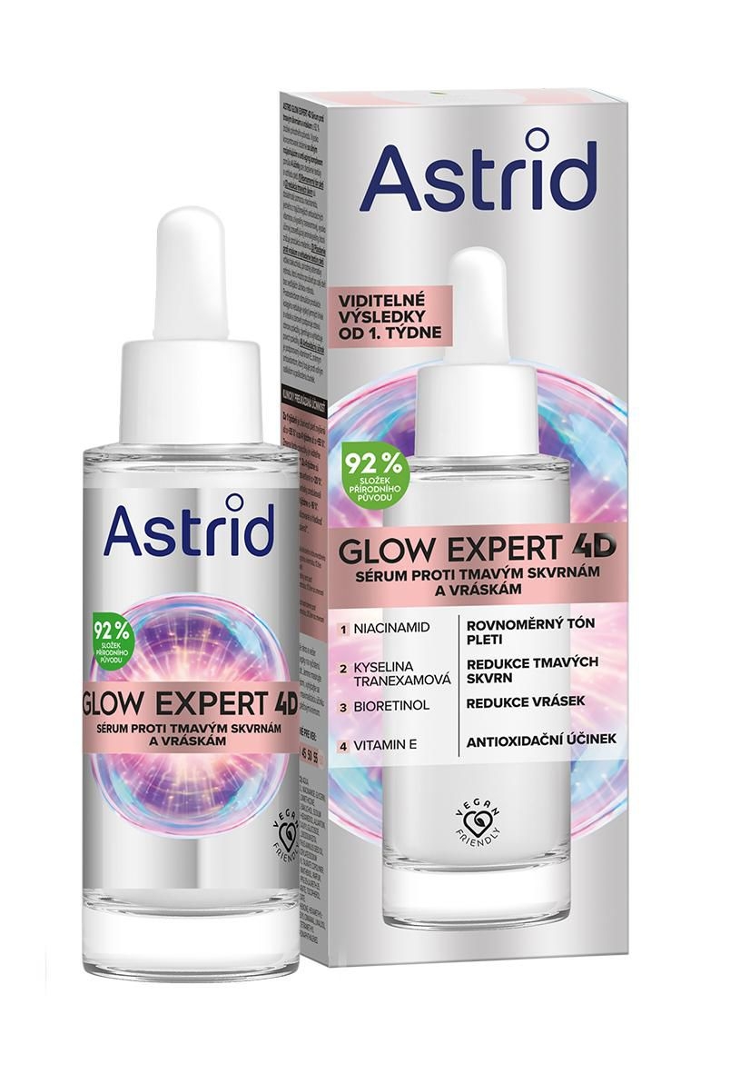 Astrid Glow Expert Sérum proti tmavým skvrnám a vráskám 30ml