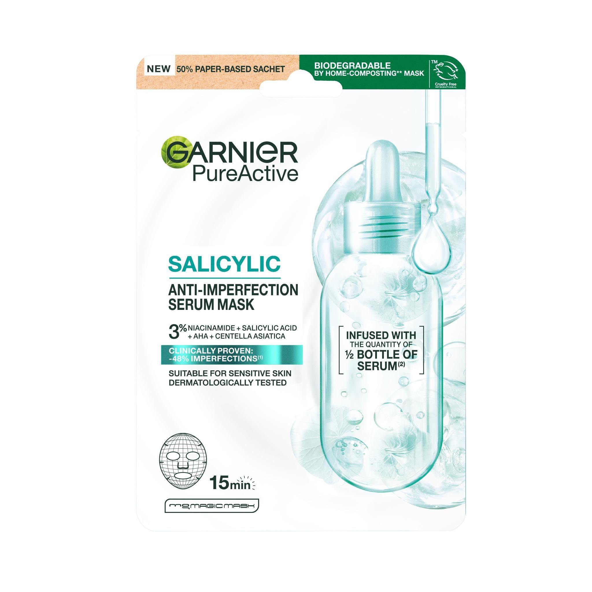 Garnier Pure Active Salicylic+ Tissue Mask
