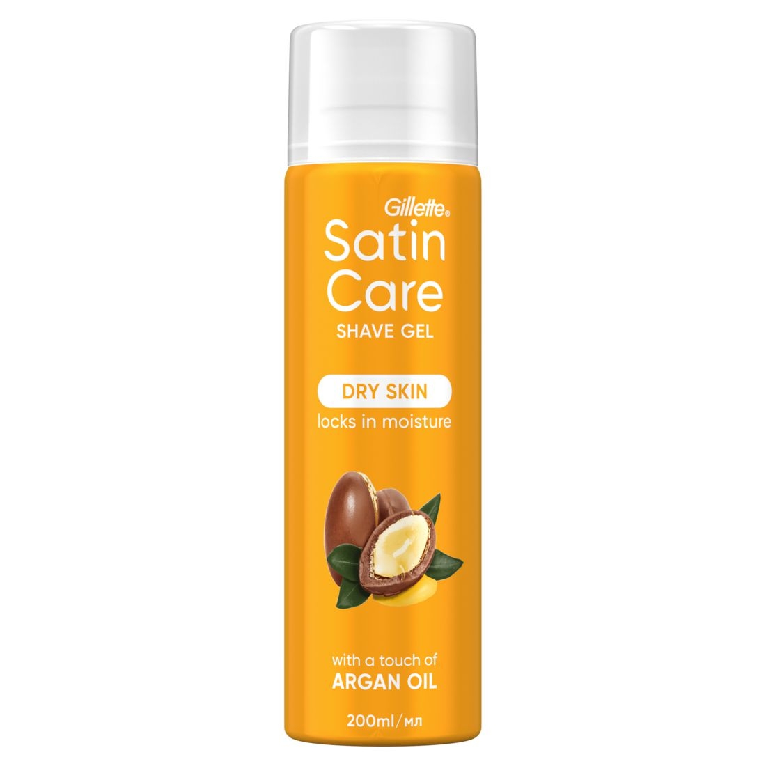 Satin Care Gel na Holení  Dry Skin 200ml