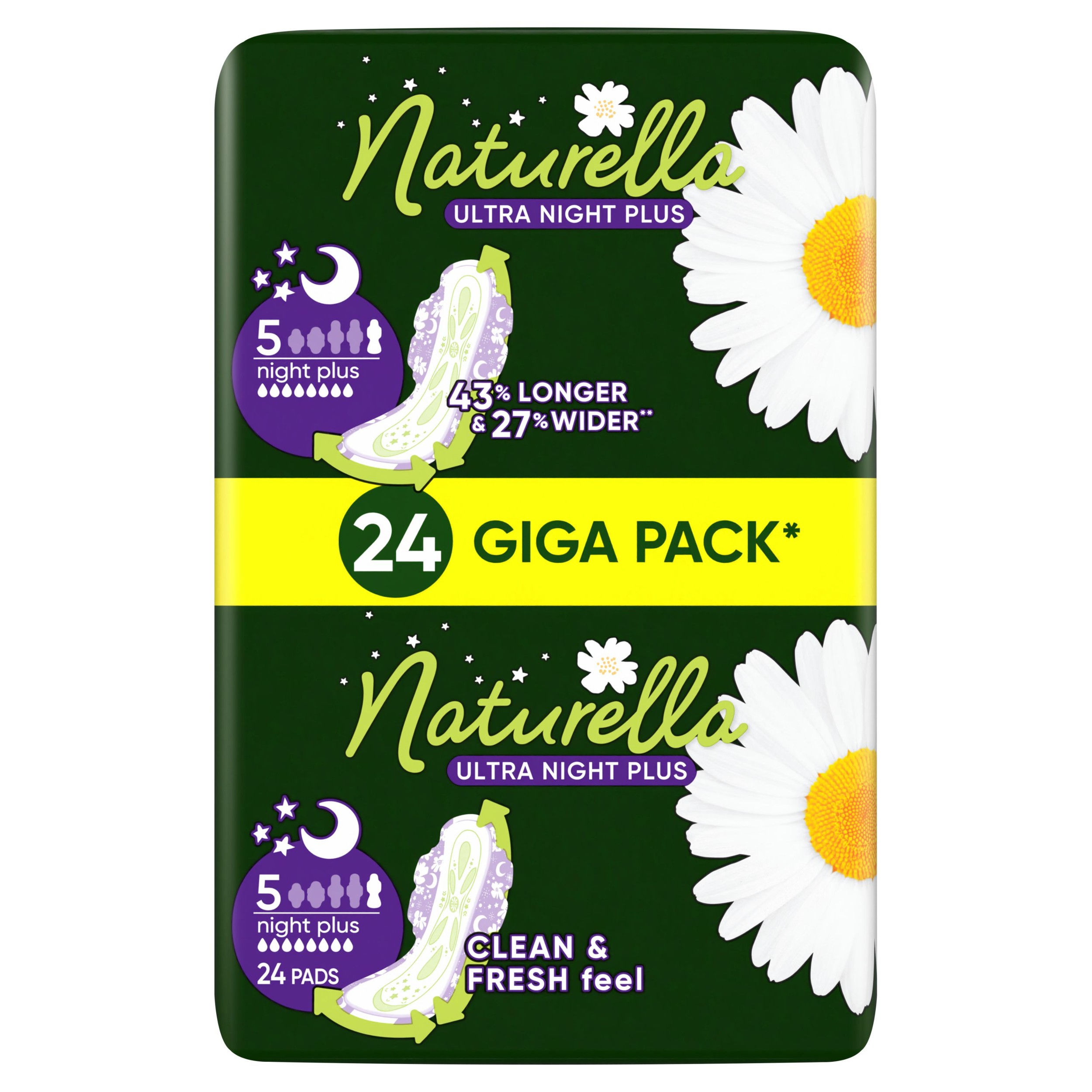 Naturella Ultra Vložky Noční  křídlo 24 ks