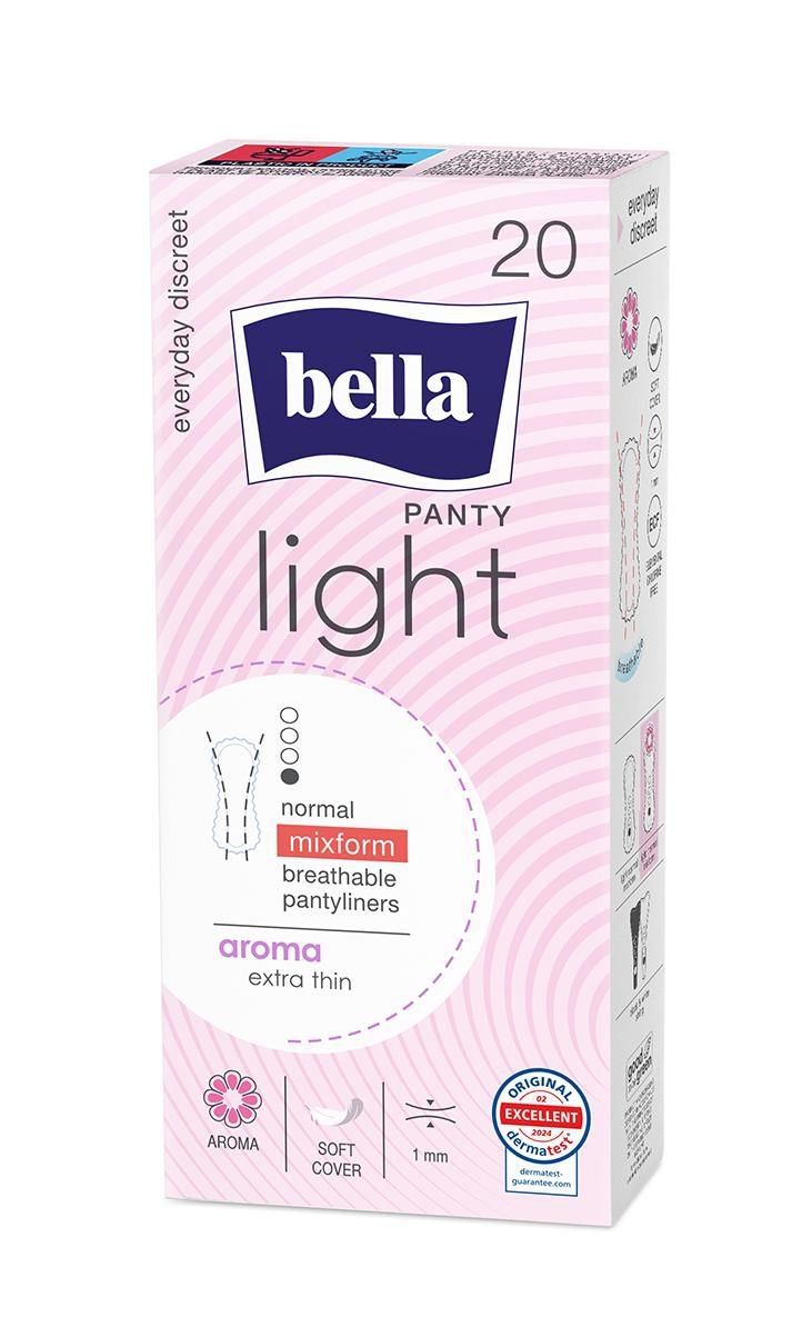 Bella Panty Light Aroma slipové vložky, 20 ks