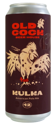 Old Cock Kulka APA, plech