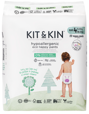 Kit & Kin Eko plenky, velikost 4 pull ups