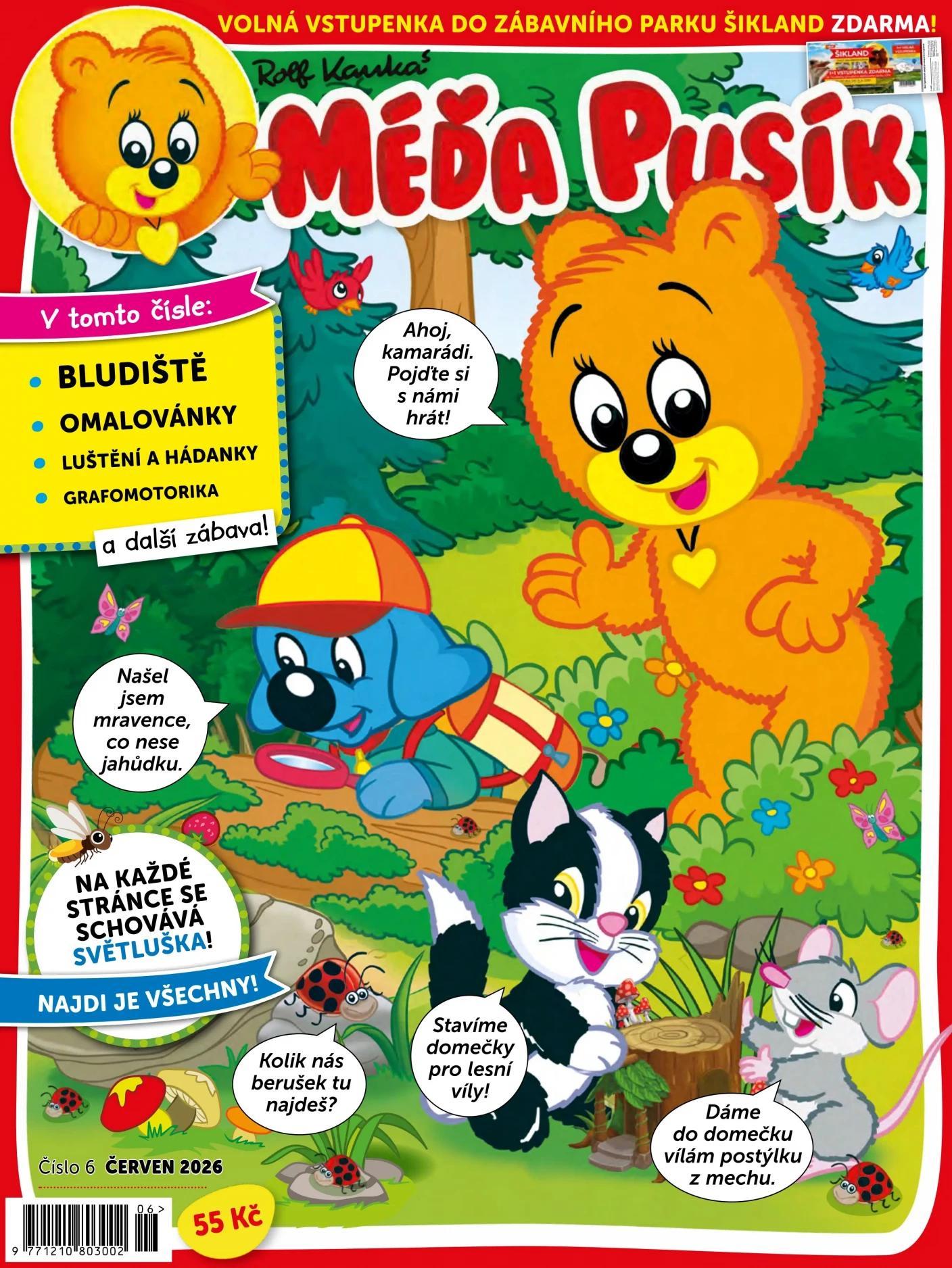 Méďa Pusík č. 6/2026