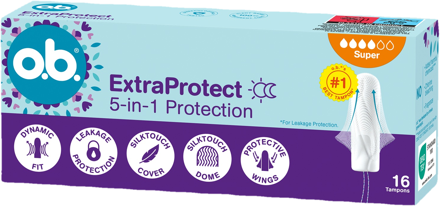 o.b. Extra Protect Super tampony