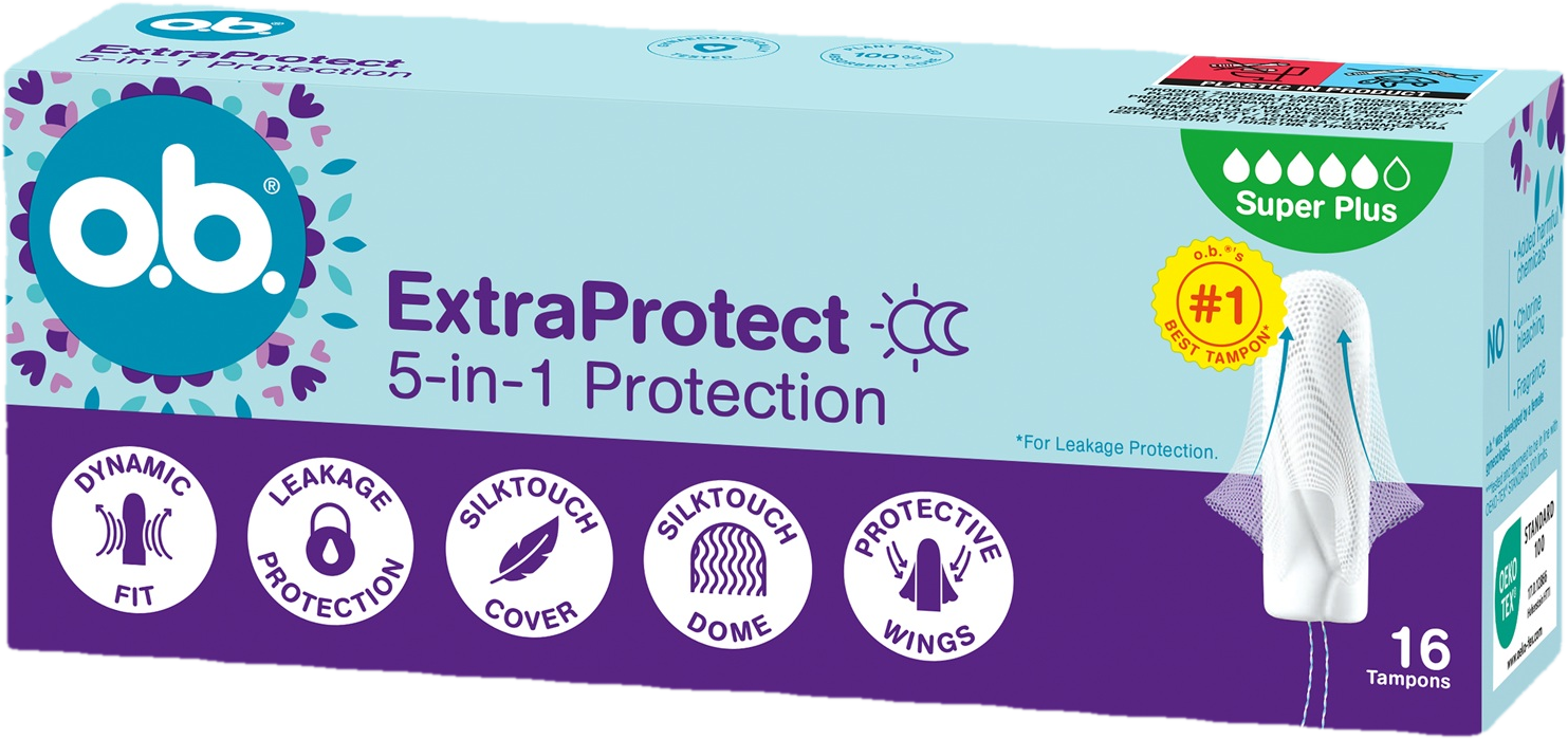 o.b. Extra Protect Super Plus tampony