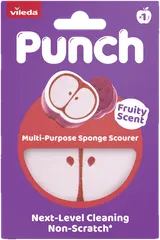 Vileda Punch apple houbička