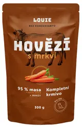 Louie Kapsička hovězí s mrkví, vitamíny a minerály pro psy