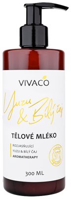 Vivaco Přírodní tělové mléko Yuzu & Bílý čaj
