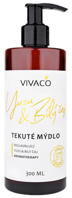 Vivaco Přírodní tekuté mýdlo Yuzu & Bílý čaj