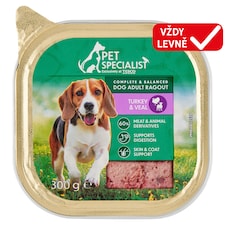 Pet Specialist Paštika s krůtím a telecím 300g