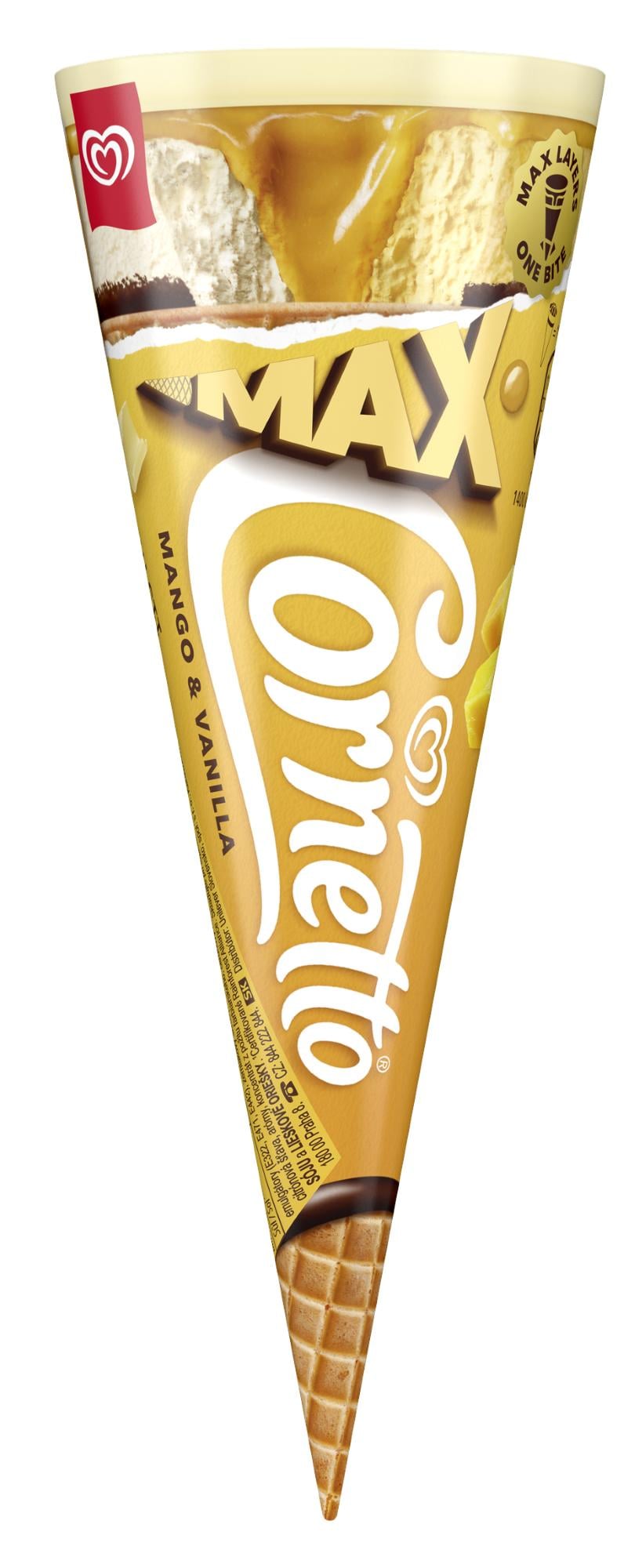 Cornetto Tropical zmrzlina v kornoutu