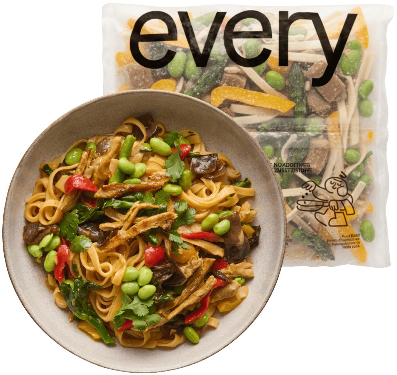 Every. Teriyaki Wok nudle (mražené)
