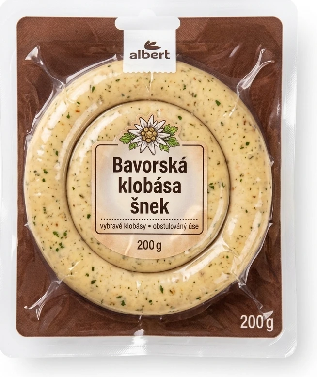 Albert Bavorská klobása šnek