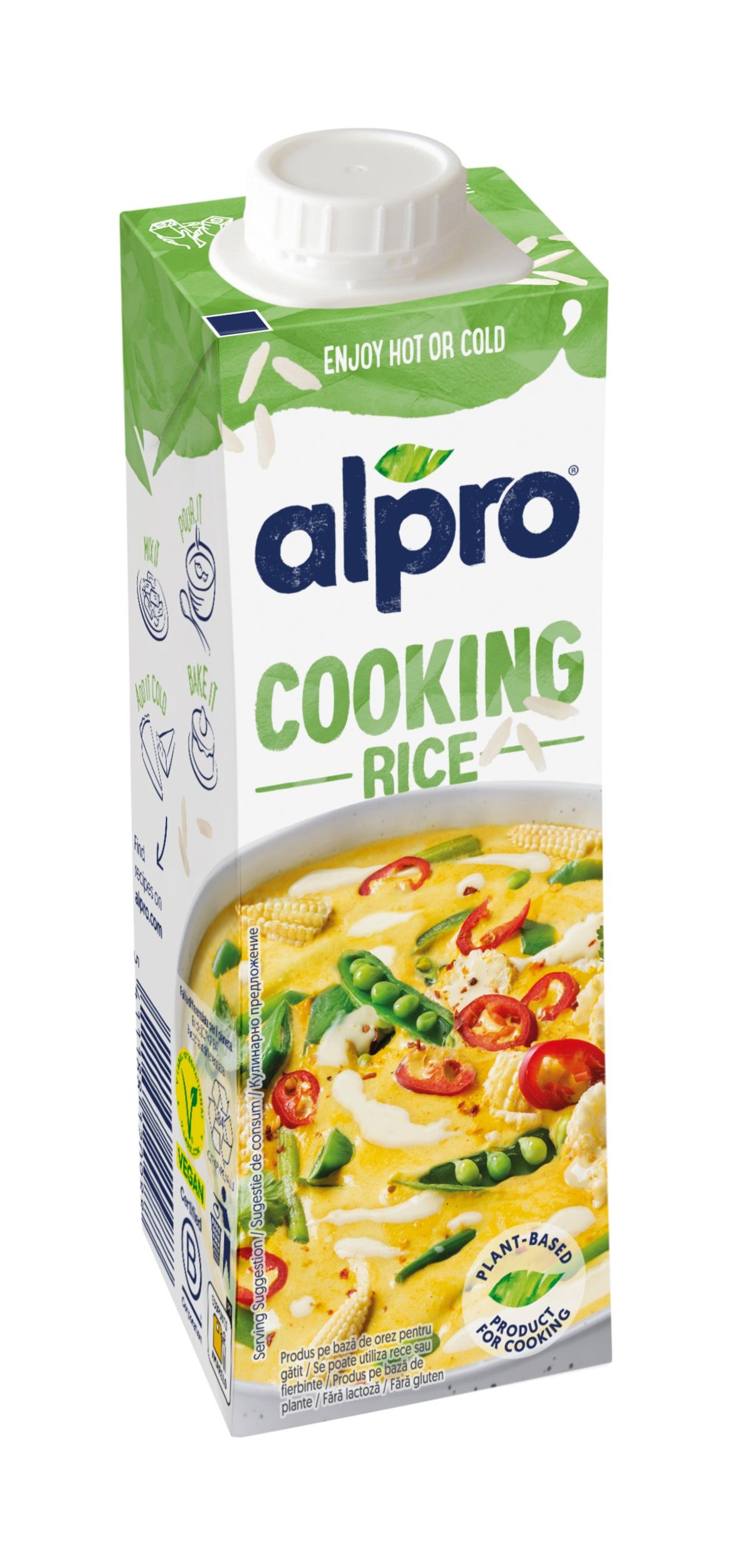 Alpro Rýžová alternativa smetany na vaření 250 ml